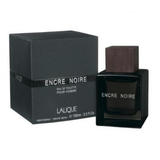 Lalique Encre Noire Eau De Toilette Pour Homme 100ml 3.3 Fl.Oz. Natural Spray Profumo Uomo 1059