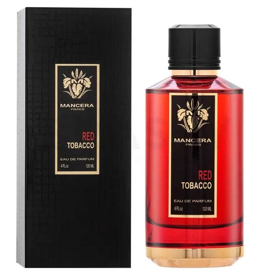 Mancera Red Tobacco per Uomo 120ml Eau de Parfum Natural Spray Vaporisateur Profumo Uomo 4123