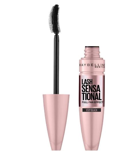 Maybelline Mascara Ciglia 9,5ml Lash Sensational Very Black Full Make-Up 7304