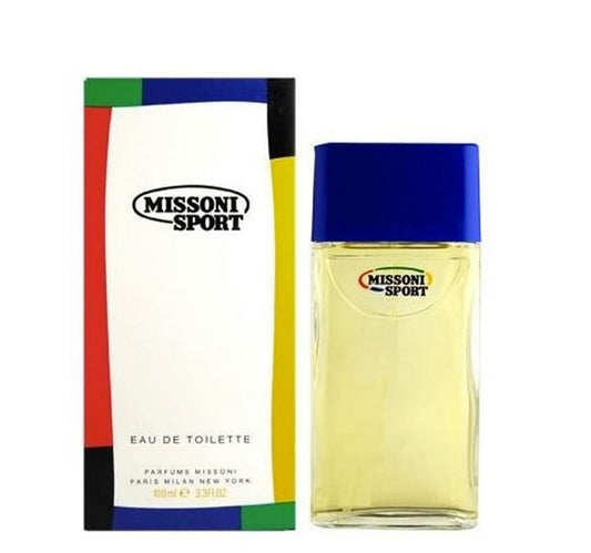 Missoni Sport Parfums Eau De Toilette 100 Ml Splash Vintage Discontinuato Profumo Uomo 4106