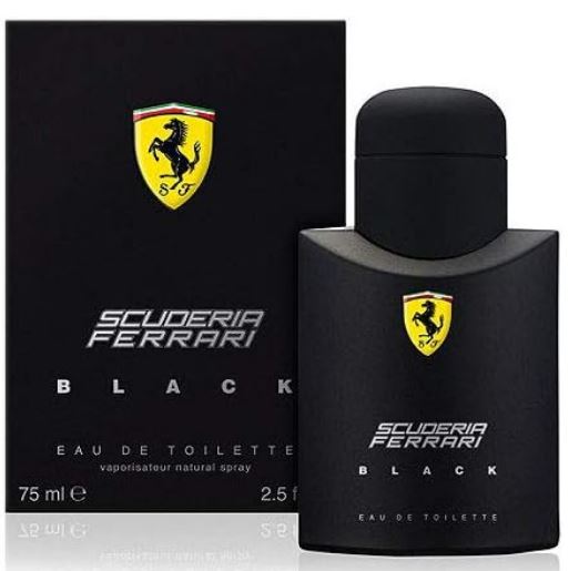 Scuderia Ferrari Black 75ml EDT o 75ml After Shave Profumo Uomo Spray Dopobarba 4576