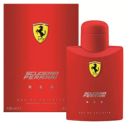 Scuderia Ferrari Red  125 ML Eau De Toilette Natural Spray Profumo Uomo Discontinuato 1162