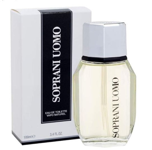 Soprani Uomo Eau De Toilette 100ml Natural Spray Profumo Uomo 4443