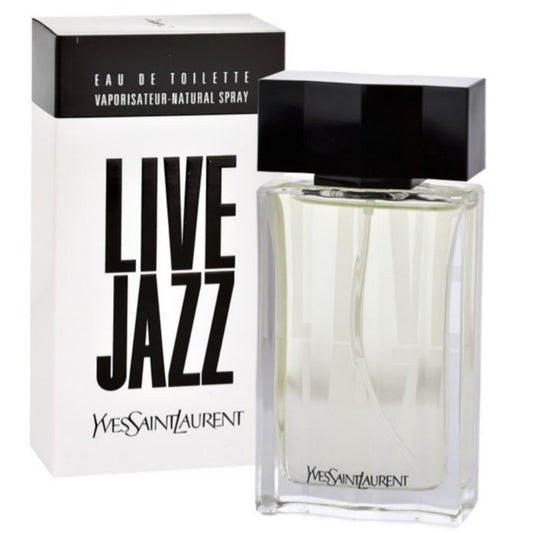 Yves Saint Laurent Live Jazz Eau De Toilette Natural Spray 100ml Vaporisateur Profumo Uomo 4073