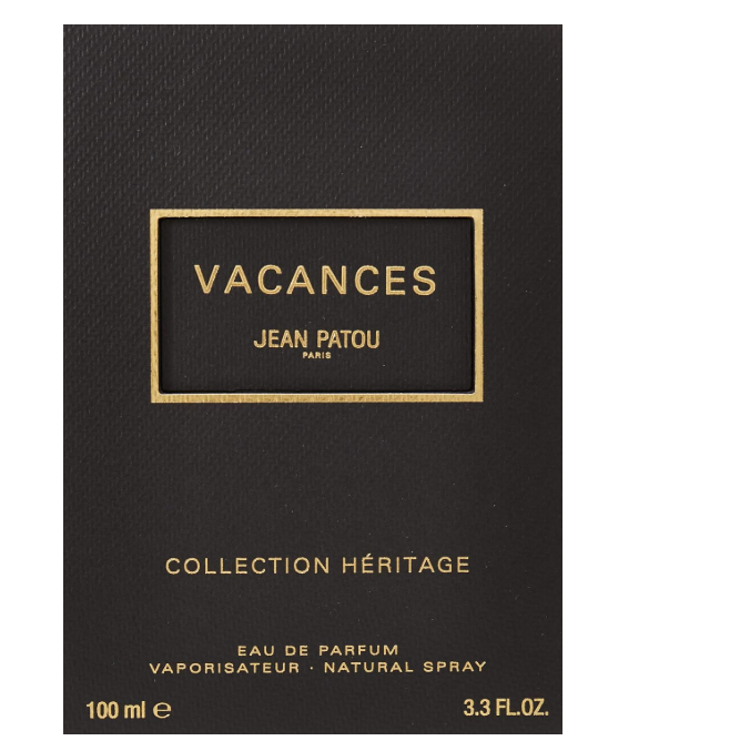 Foto originale della confezione Jean Patou Vacances