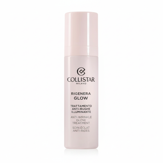 Collistar Rigenera Glow Trattamento Anti-Rughe Illuminante su sfondo bianco