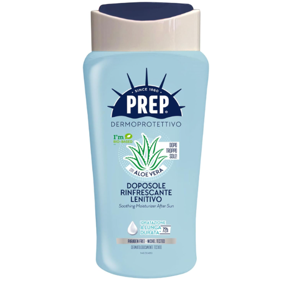 PREP Dermoprotettivo Doposole Rinfrescante Lenitivo con Aloe Vera - 200ml Solari