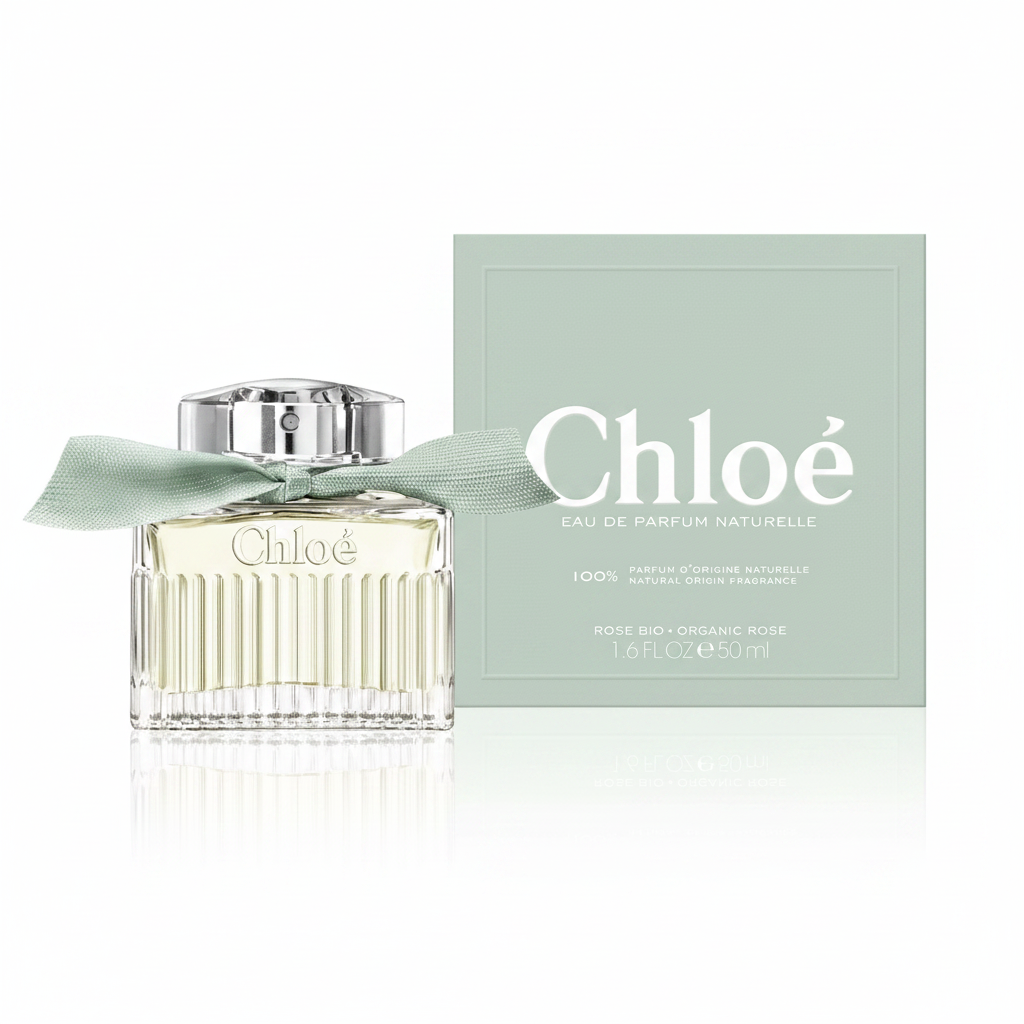 Chloé Eau de Parfum Naturelle 50ml su sfondo bianco