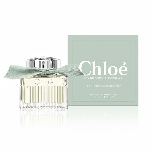 Chloé Eau de Parfum Naturelle 50ml su sfondo bianco