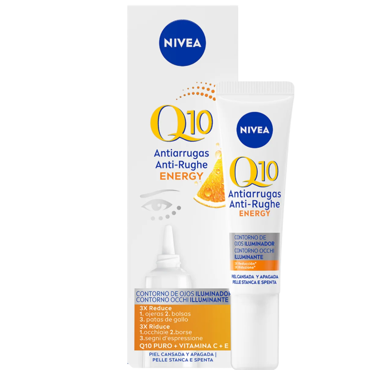 NIVEA Q10 Anti-Rughe Energy Contorno Occhi Illuminante – immagine originale