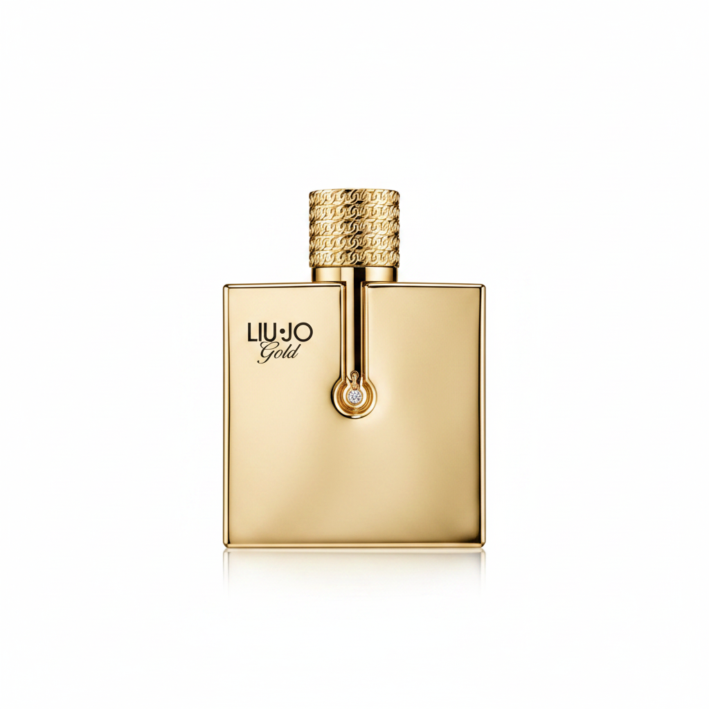 Liu Jo Gold Eau de Parfum 75ml su sfondo bianco