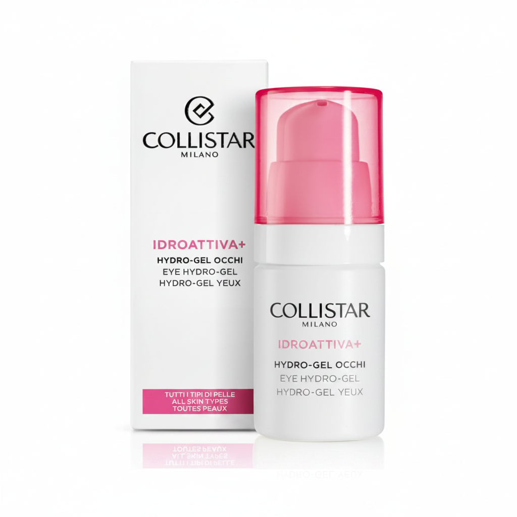 Collistar Idroattiva+ Hydro-Gel Occhi su sfondo bianco