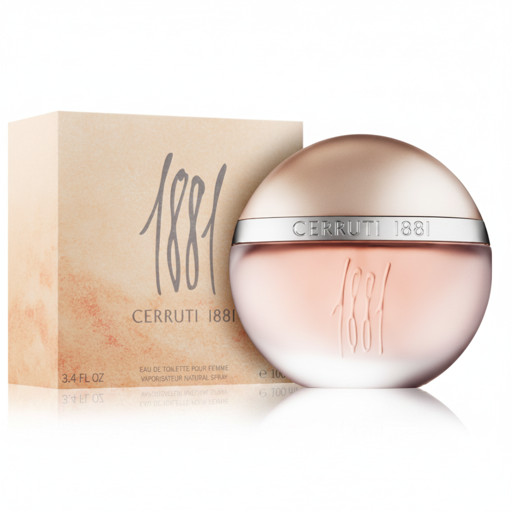 Cerruti 1881 Pour Femme Eau de Toilette 100ml su sfondo bianco