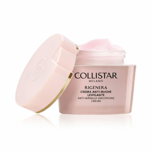 Collistar Rigenera Crema Anti-Rughe Levigante su sfondo bianco