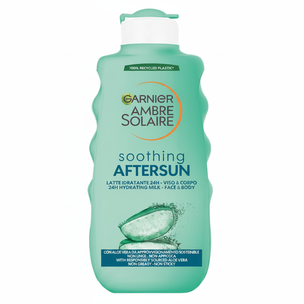 Garnier Ambre Solaire Soothing Aftersun Latte Idratante 24H