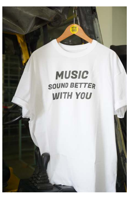 T-Shirt Oversize Smiley Face Bianca
