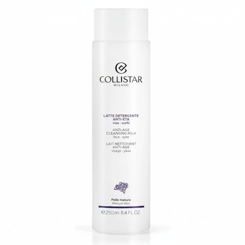 Collistar Latte Detergente Anti-Età 250ml su sfondo bianco