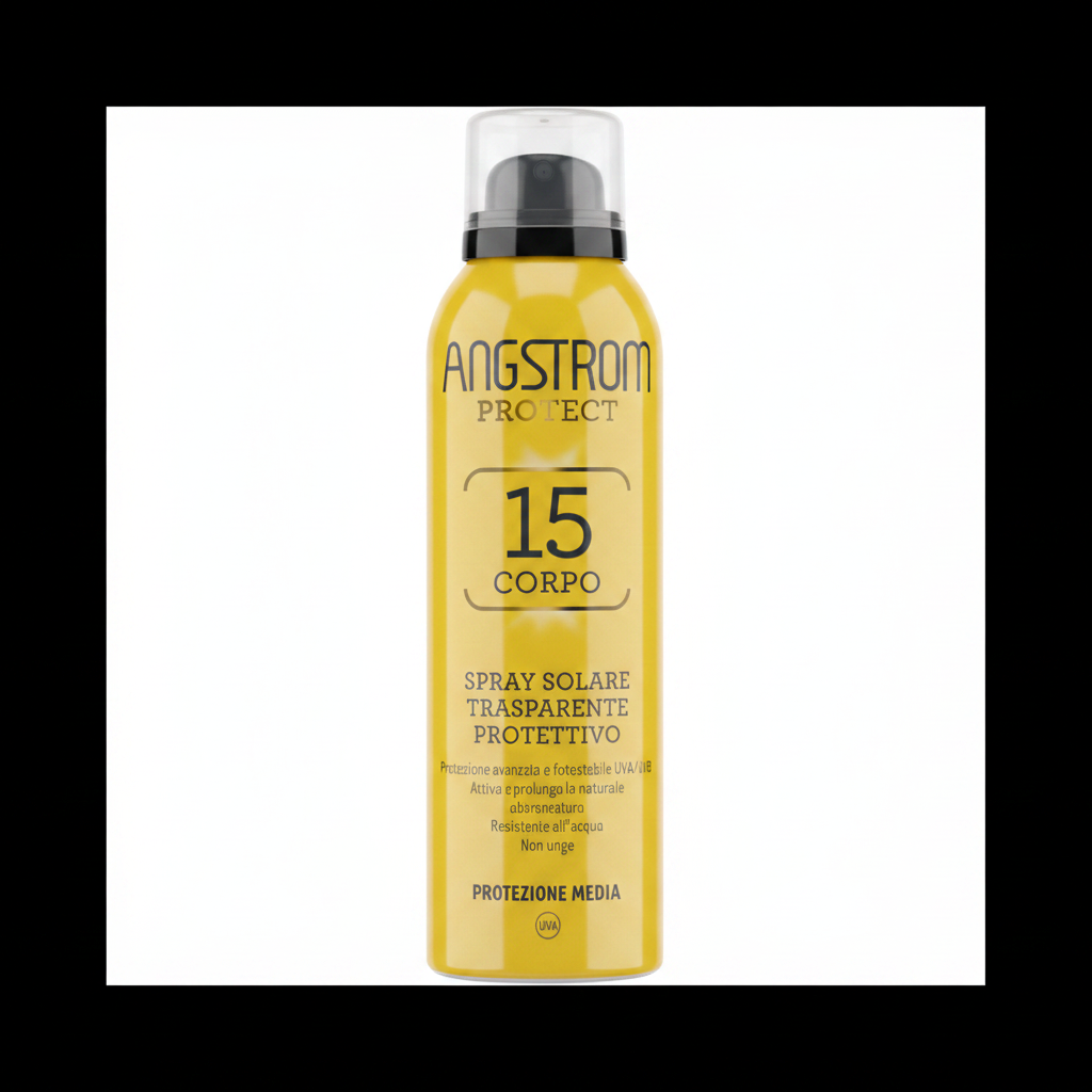 Angstrom Protect SPF15 Spray Solare 150ml – foto prodotto sfondo bianco