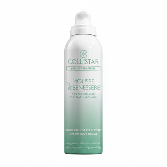 Collistar Speciale Benessere Mousse di Benessere Corpo con Oli Essenziali su sfondo bianco