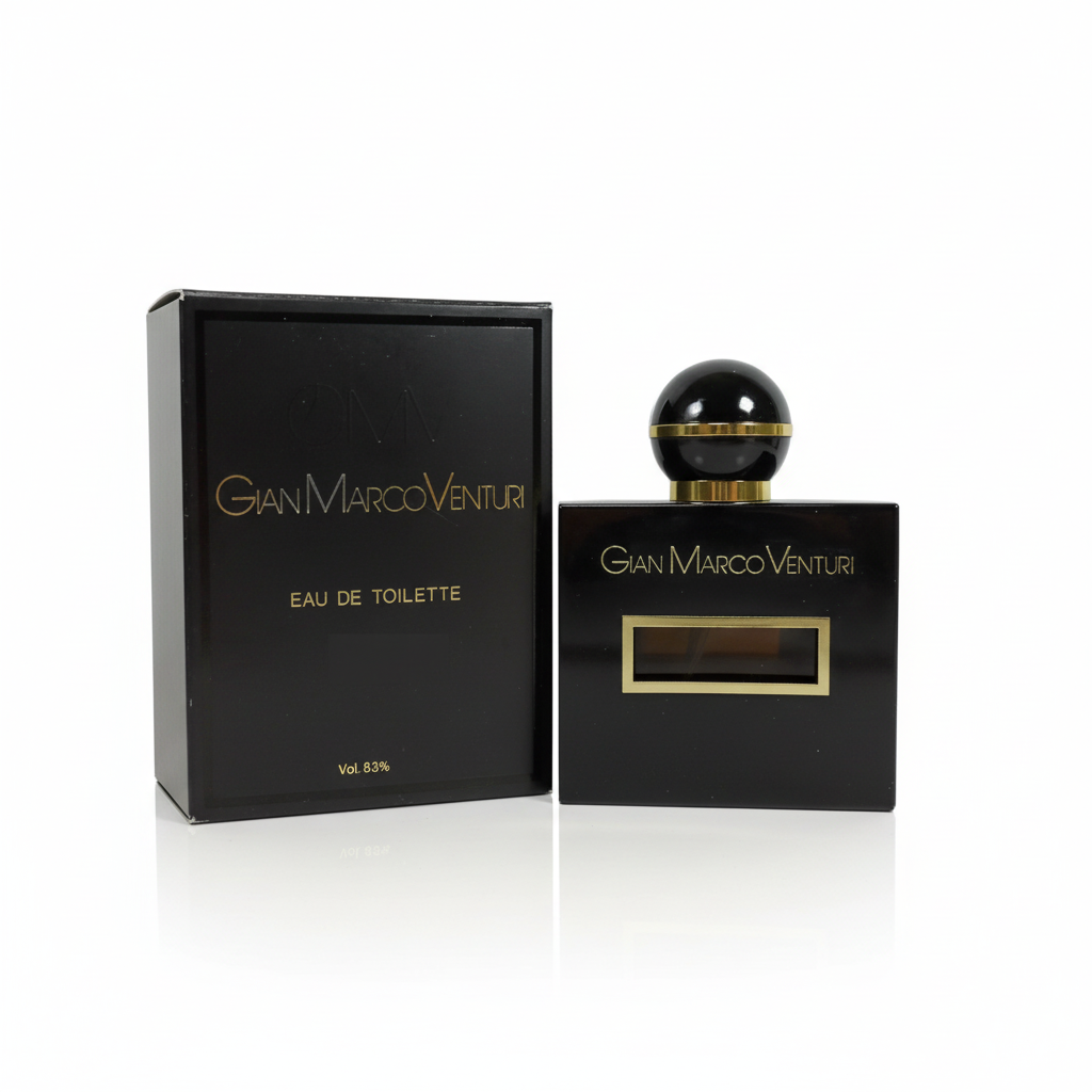 Gian Marco Venturi Eau de Toilette 25ml – flacone nero laccato con tappo a sfera dorato