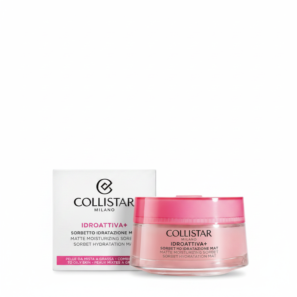 Collistar Idroattiva+ Sorbetto Idratazione Mat su sfondo bianco