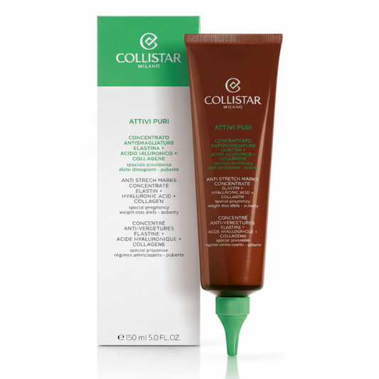 Collistar Attivi Puri Concentrato Antimmagliature 150ml su sfondo bianco