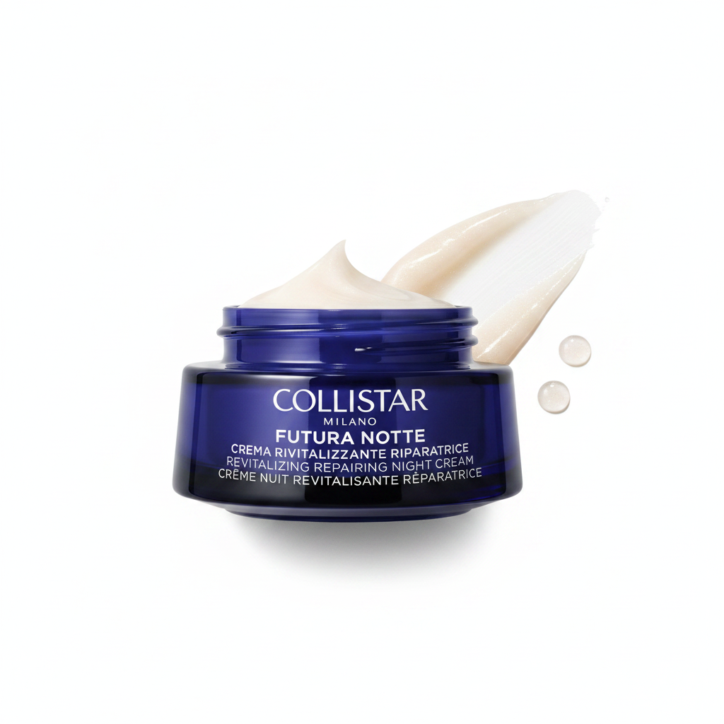 Collistar Futura Notte Crema Rivitalizzante Riparatrice su sfondo bianco