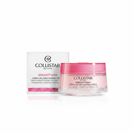 Collistar Idroattiva+ Crema-Gel Idratazione Fresca su sfondo bianco