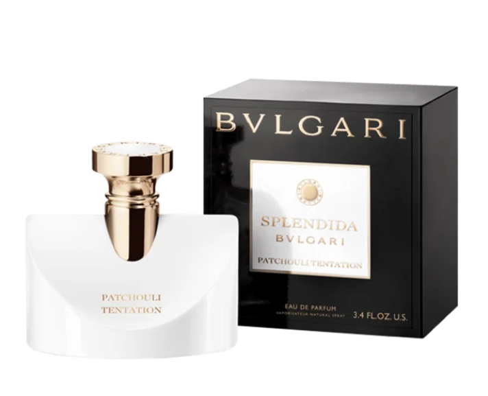 Foto originale della confezione Bvlgari Splendida Patchouli Tentation