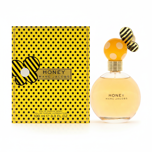 Marc Jacobs Honey Eau de Parfum 100ml su sfondo bianco