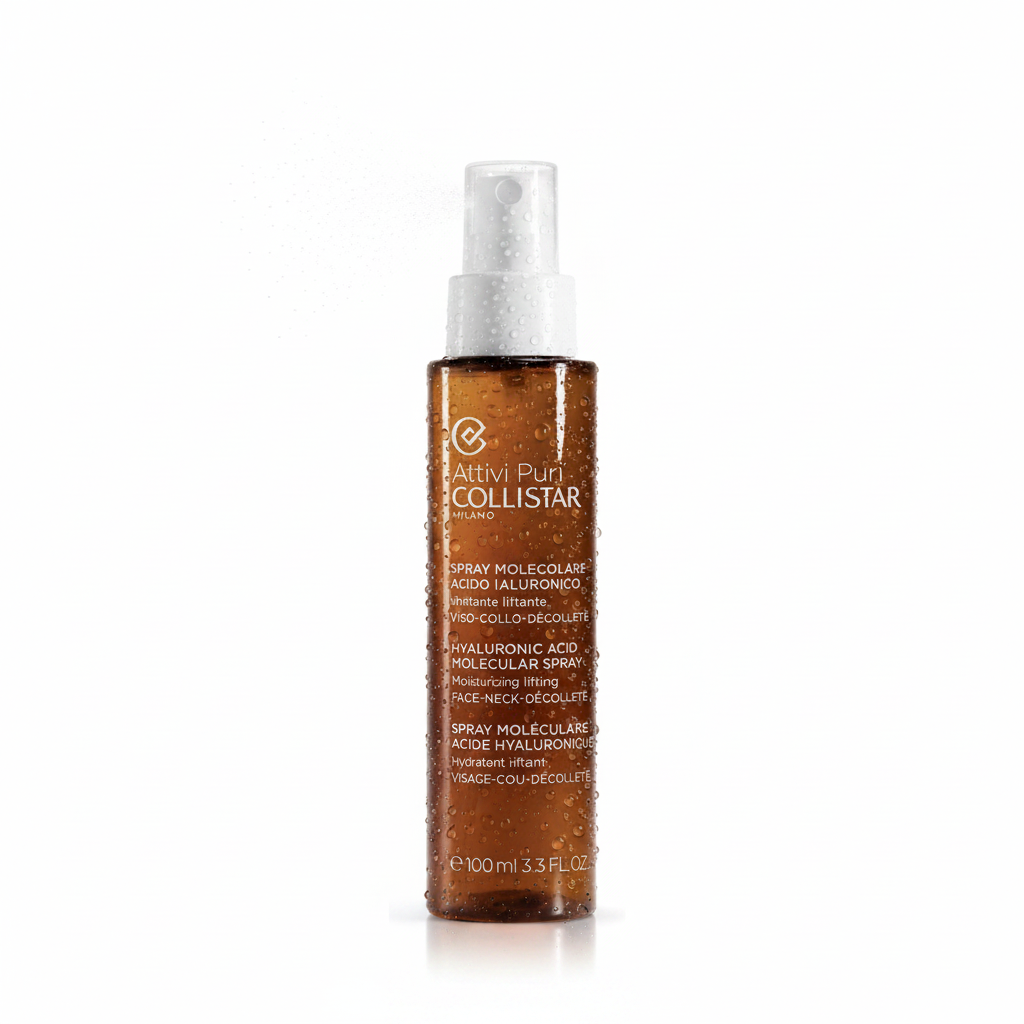 Collistar Attivi Puri Spray Molecolare Acido Ialuronico 100ml su sfondo bianco