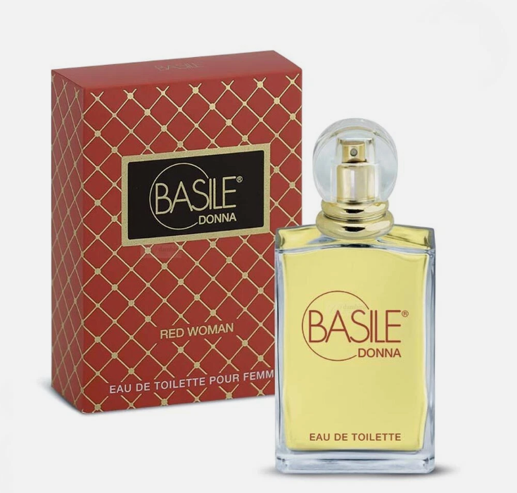 Basile Donna Red Woman – Eau de Toilette pour Femme Spray Profumo Donna