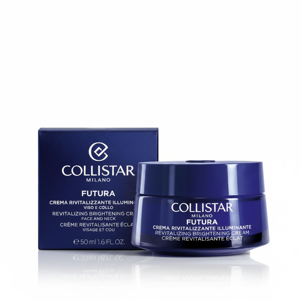 Collistar Futura Crema Rivitalizzante Illuminante 50ml su sfondo bianco
