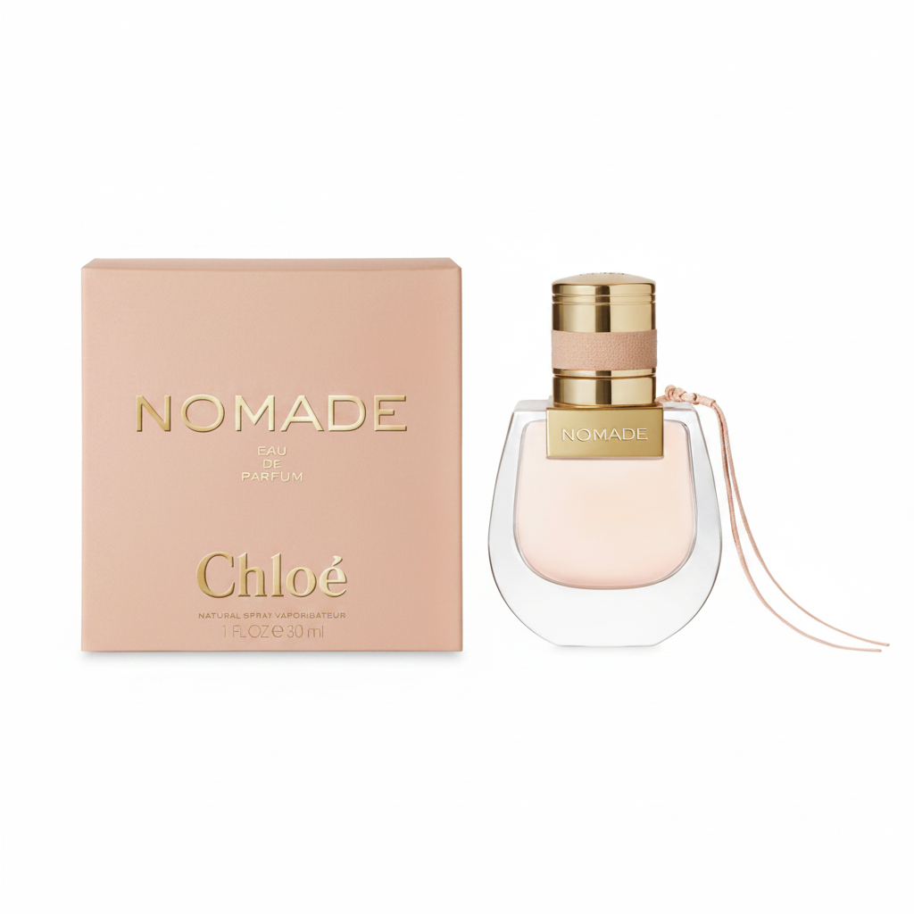 Chloé Nomade Eau de Parfum 30ml su sfondo bianco