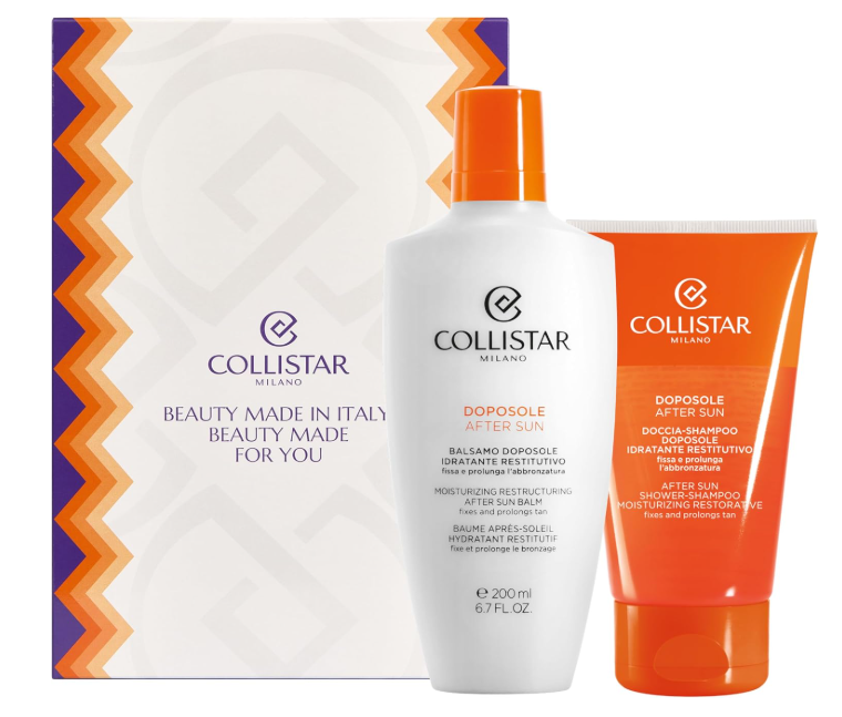 Collistar Kit Doposole After Sun - Balsamo Idratante Restitutivo 200ml + Doccia-Shampoo Doposole