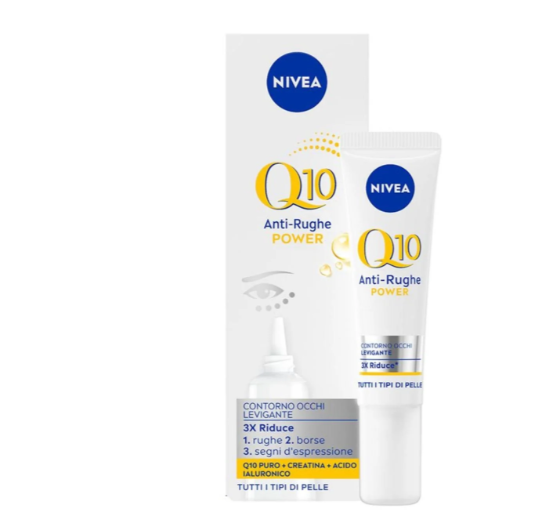 NIVEA Q10 Anti-Rughe Power Contorno Occhi Levigante – immagine originale