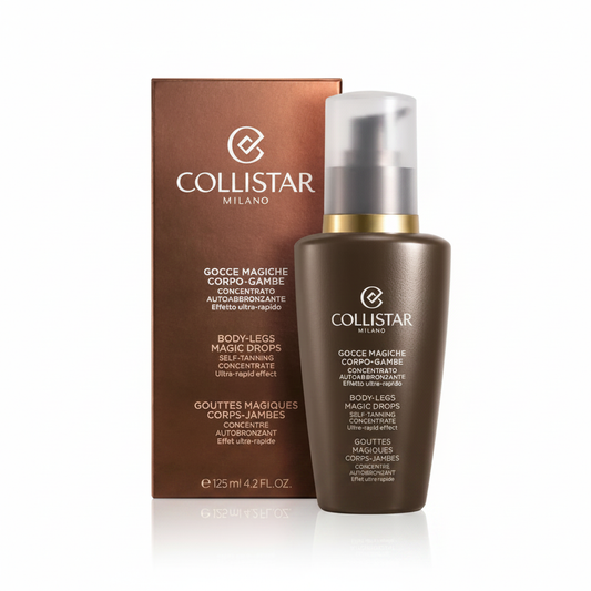 Collistar Gocce Magiche Corpo-Gambe Concentrato Autoabbronzante 125ml su sfondo bianco